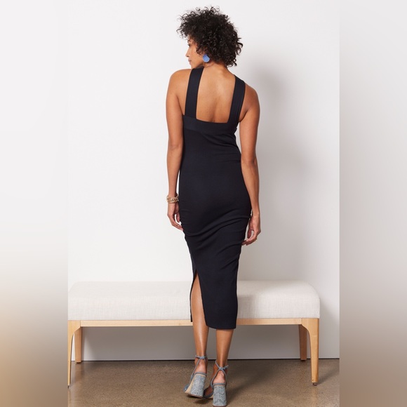 MICHAEL STARS NWOT OPALINE ULTRA RIB DRESS - Picture 3 of 10